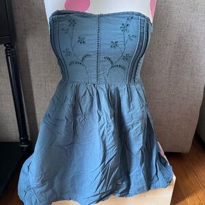 Kimchi Blue Urban Outfitters Strapless Babydoll Dress Vintage